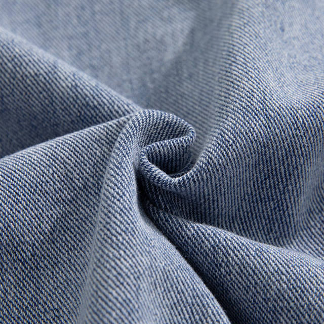 Japanese Style Men's Denim Long-Sleeved Shirt Men's Loose Basic Versatile Casual Washed Shirt Jacket