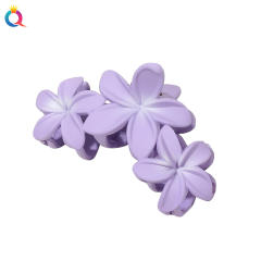 Spring Summer Gradient Flower Grab Clip hot sale hair claw cilps