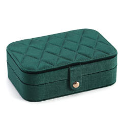 Earrings storage box small jewelry box organizing box multi-layer jewelry box