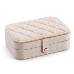 Earrings storage box small jewelry box organizing box multi-layer jewelry box