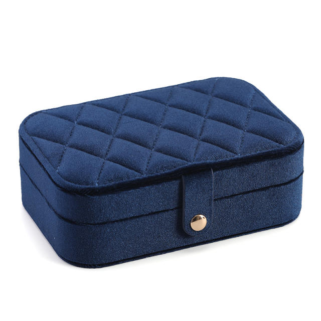 Earrings storage box small jewelry box organizing box multi-layer jewelry box