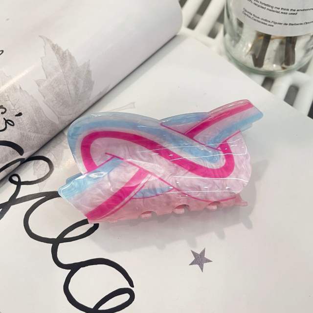 New acrylic clip Korean cartoon hair accessories dopamine hair claw clips