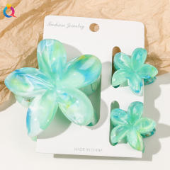 Hot-selling Egg Flower Clamp Combination suit Holiday Flower hair claw clips set