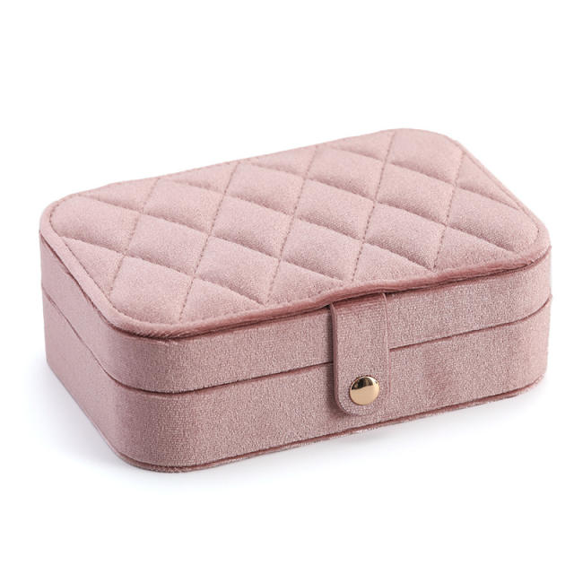 Earrings storage box small jewelry box organizing box multi-layer jewelry box