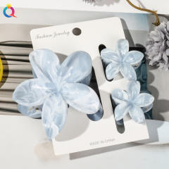 Hot-selling Egg Flower Clamp Combination suit Holiday Flower hair claw clips set