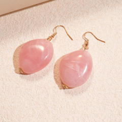Acrylic Asymmetrical Oval Beaded Necklace bracelet earrings suit