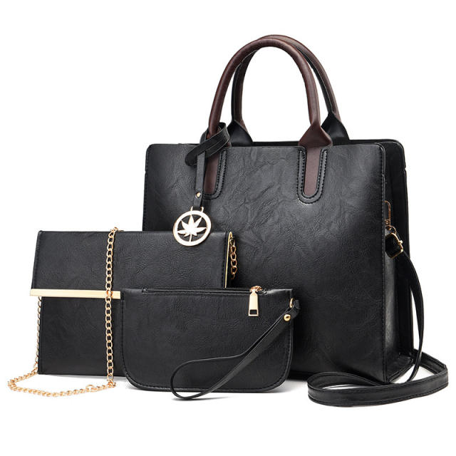 handbags Bag Fashion Women's Shoulder Bag Large Capacity Three-piece Women's Bag