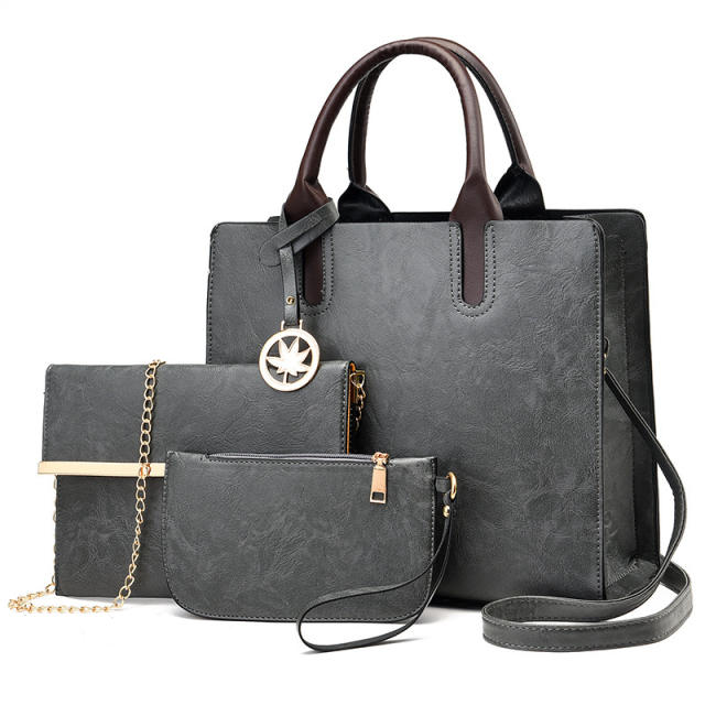 handbags Bag Fashion Women's Shoulder Bag Large Capacity Three-piece Women's Bag