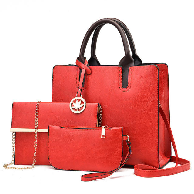 handbags Bag Fashion Women's Shoulder Bag Large Capacity Three-piece Women's Bag