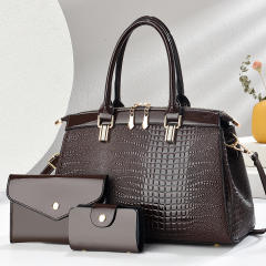 large capacity women's new all-match zipper tote bag set