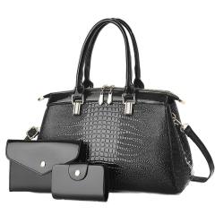 large capacity women's new all-match zipper tote bag set
