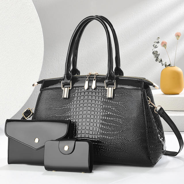large capacity women's new all-match zipper tote bag set