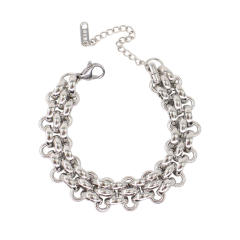 Exaggerated Luxury stainless Steel Heavy Industry choker necklace