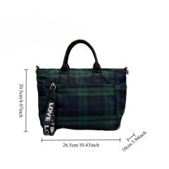 Concise quilted pattern easy match women handbag crossbody bag