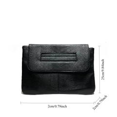 Women's fashion hand-held snake pattern clutch bag