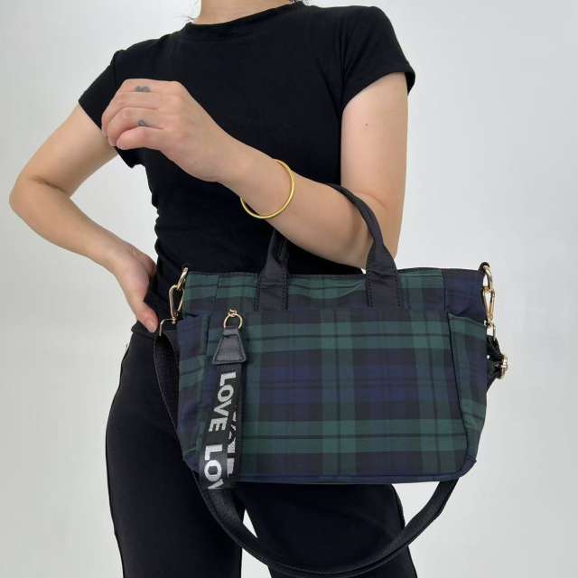 Concise quilted pattern easy match women handbag crossbody bag