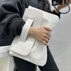 Women's fashion hand-held snake pattern clutch bag