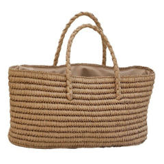 Wholesale Large Capacity Beach Bag Straw Woven Bag