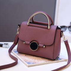 All-match women's bag new fashion round lock portable bag