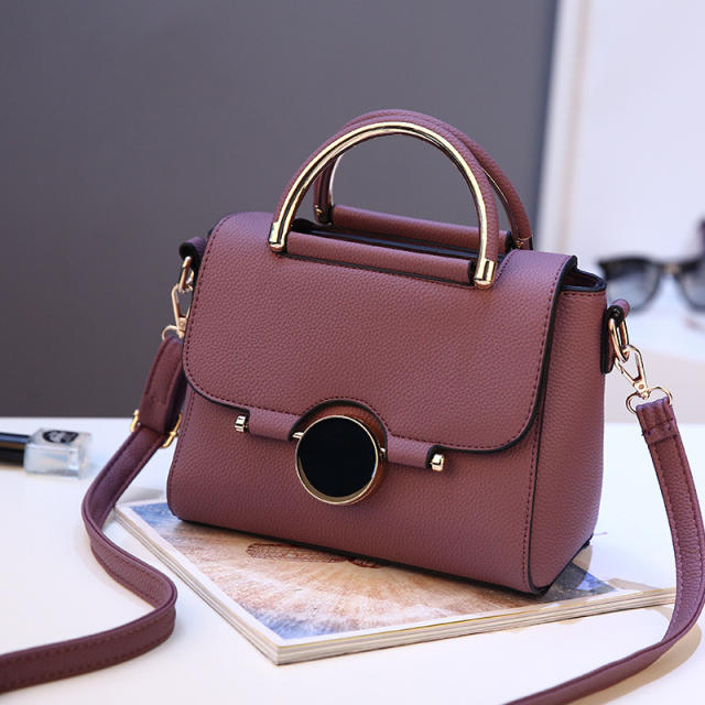 All-match women's bag new fashion round lock portable bag