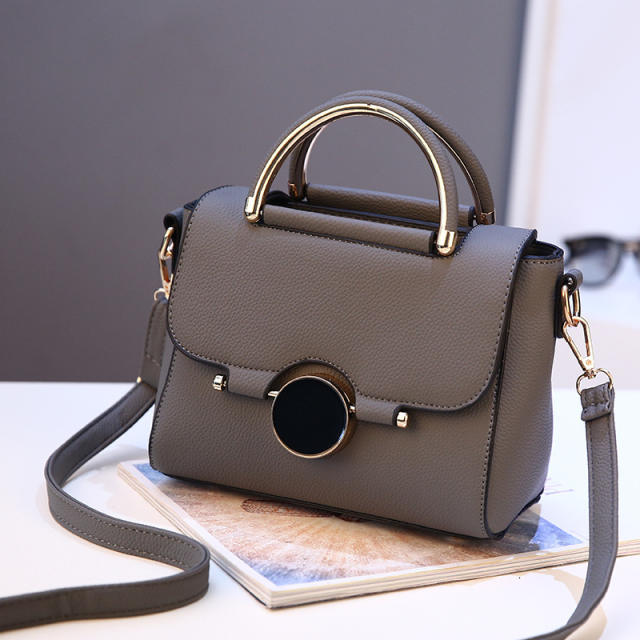 All-match women's bag new fashion round lock portable bag