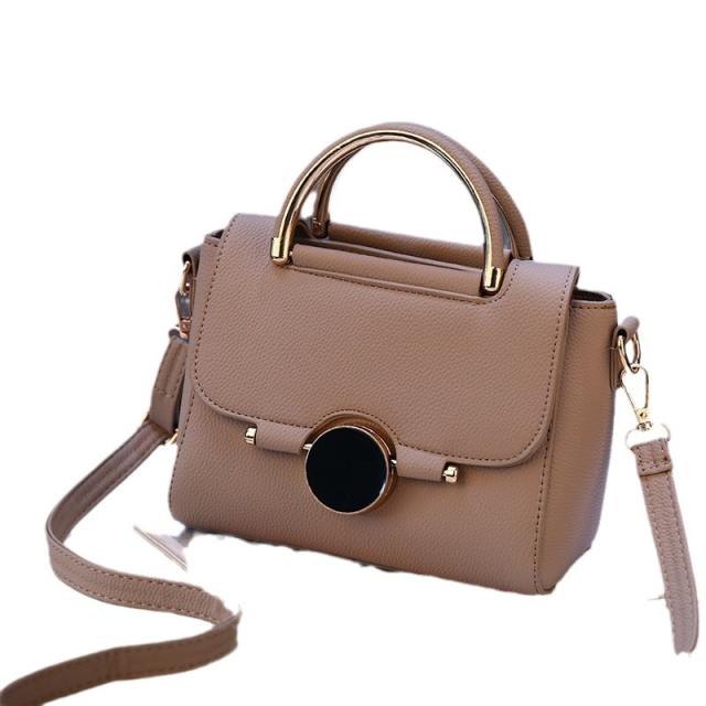 All-match women's bag new fashion round lock portable bag