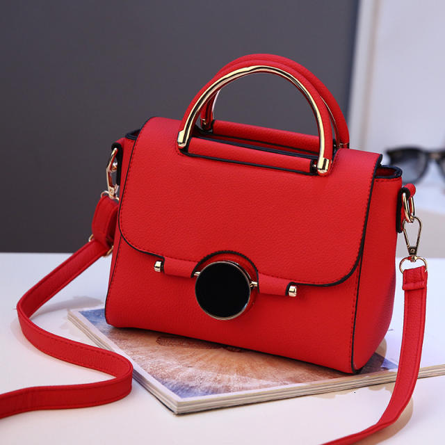 All-match women's bag new fashion round lock portable bag
