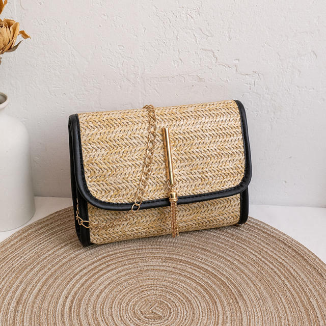 Straw Bag small bag all-match women's small square bag