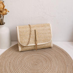 Straw Bag small bag all-match women's small square bag