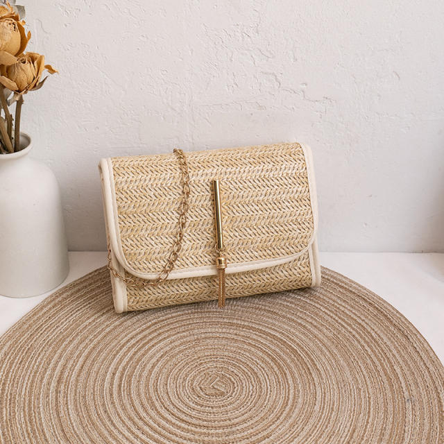 Straw Bag small bag all-match women's small square bag