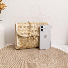 Straw Bag small bag all-match women's small square bag