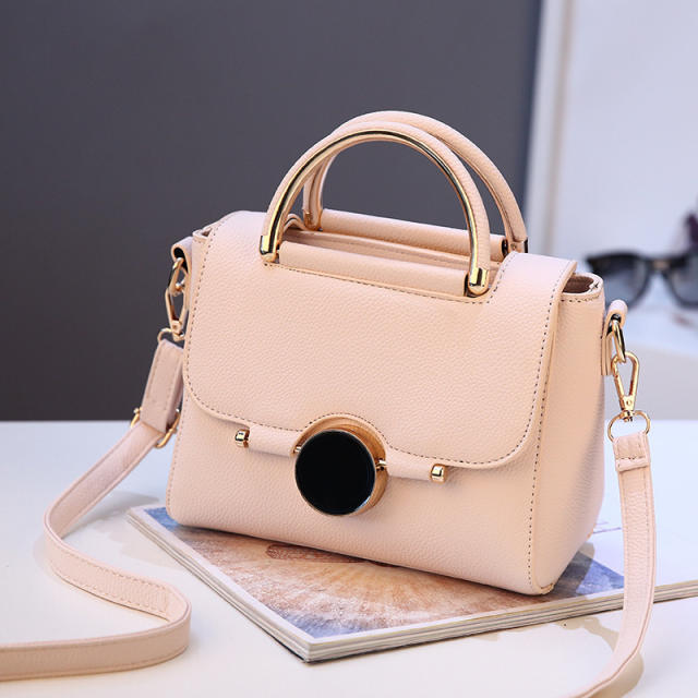 All-match women's bag new fashion round lock portable bag