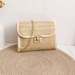 Straw Bag small bag all-match women's small square bag