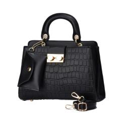 Women's Bag Two-piece Set handbag Women's Large Capacity Solid Color Handbag