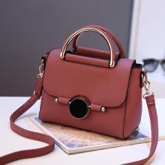All-match women's bag new fashion round lock portable bag