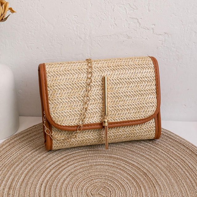 Straw Bag small bag all-match women's small square bag