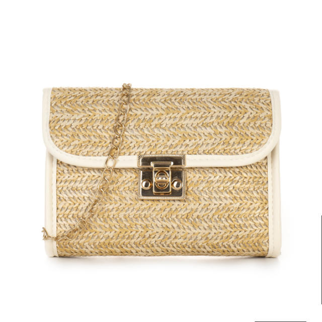 Straw Bag small bag all-match women's small square bag