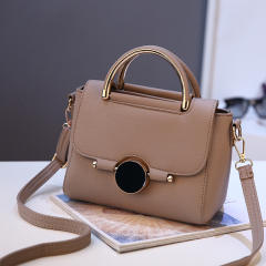 All-match women's bag new fashion round lock portable bag
