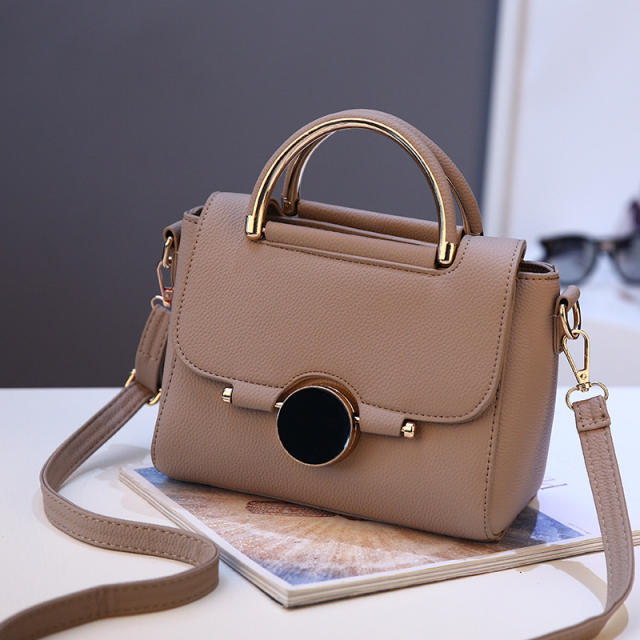 All-match women's bag new fashion round lock portable bag