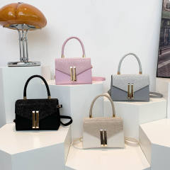 Autumn Winter Fashionable PU Satchel Small Square Bag handbag