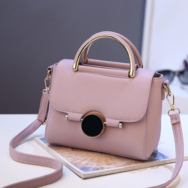 All-match women's bag new fashion round lock portable bag
