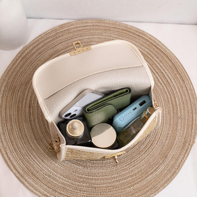 Straw Bag small bag all-match women's small square bag