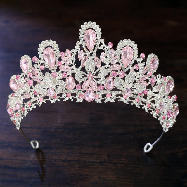 Bridal Crown Headwear Wedding Birthday Evening Wedding Accessories Luxury Crystal Rhinestones Hair Accessories