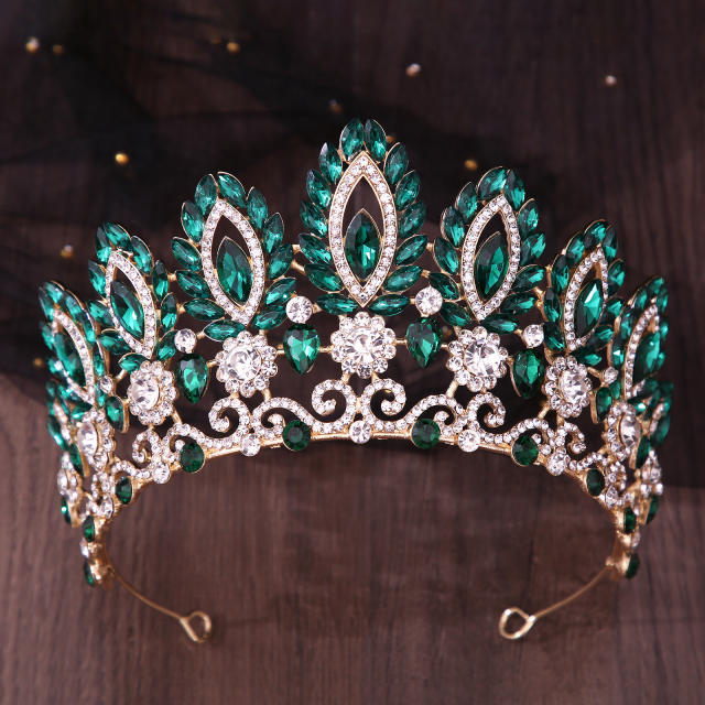 New Crystal Crown Tiara Bridal Hair Accessories