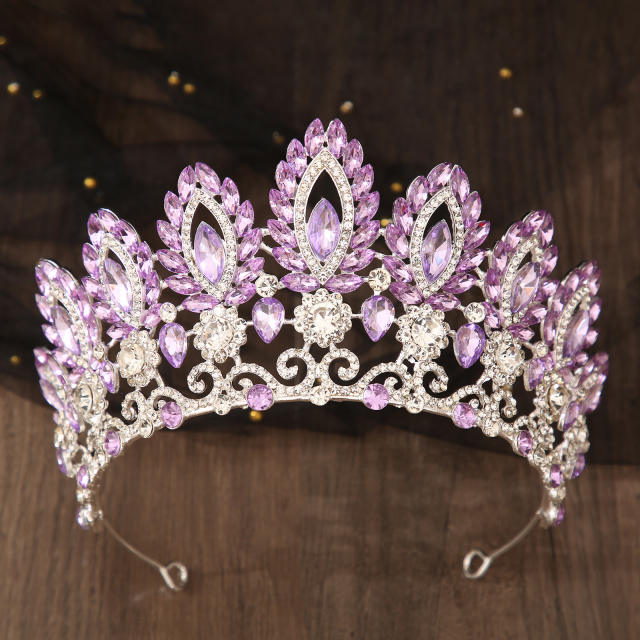New Crystal Crown Tiara Bridal Hair Accessories