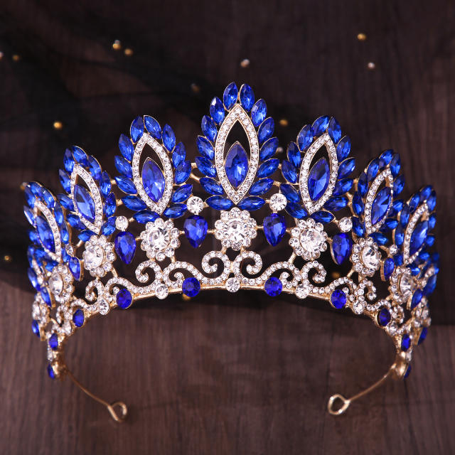 New Crystal Crown Tiara Bridal Hair Accessories