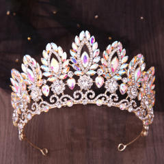 New Crystal Crown Tiara Bridal Hair Accessories