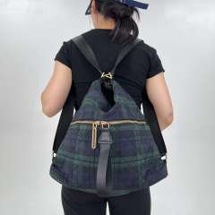 Concuse multi function backpack tote bag quilted design bags for women