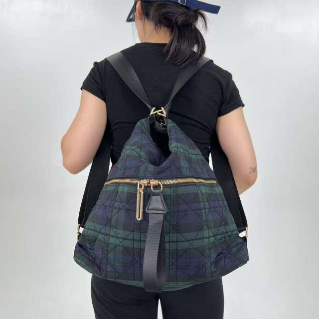 Concuse multi function backpack tote bag quilted design bags for women