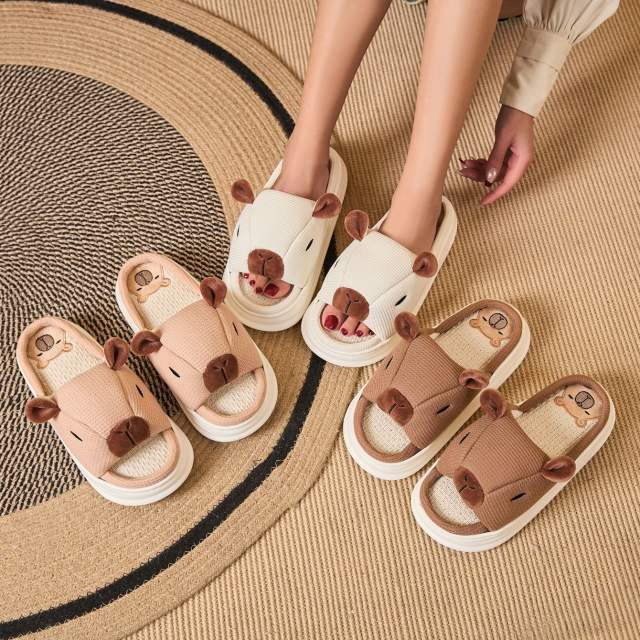 New Cartoon Card Pibalaya Slippers Hot-selling Cartoon Sandals Slippers